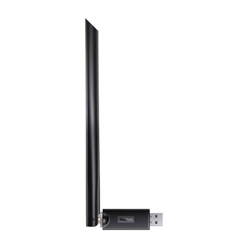 Adaptor WiFi Baseus FastJoy, ABS / PC, USB-A, 300 Mbps, 20 dBm, 2.4 Ghz (Negru) 1 Adaptor WiFi Baseus FastJoy, ABS / PC, USB-A, 300 Mbps, 20 dBm, 2.4 Ghz (Negru)