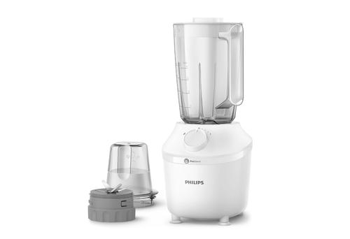Blender de masa Philips HR2041/17, 1 litru, 1 viteza + Impuls, 450 W (Alb)