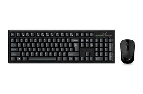 Kit tastatura si mouse wireless GENIUS KM-8101, USB, 1000dpi (Negru) 1 Kit tastatura si mouse wireless GENIUS KM-8101, USB, 1000dpi (Negru)