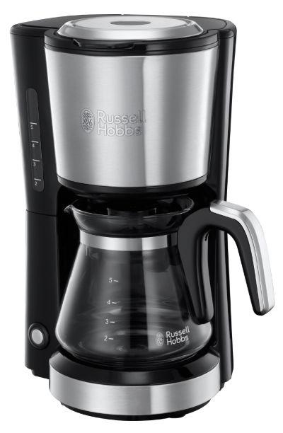 Cafetiera Russell Hobbs Compact Home 24210-56, 650 W, 0.7 l, 5 cesti (Negru/Inox)