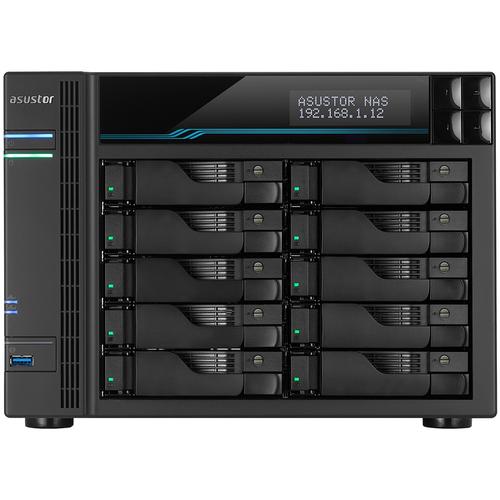 Network Attached Storage Asustor LOCKERSTOR 10 AS6510T, 10-Bay, Intel Atom® C3538 2.1GHz, 8GB DDR4 1 Network Attached Storage Asustor LOCKERSTOR 10 AS6510T, 10-Bay, Intel Atom® C3538 2.1GHz, 8GB DDR4