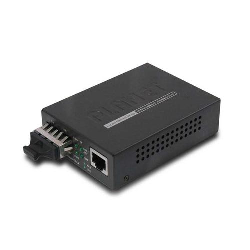 Media Convertor Gigabit PLANET GT-802S, 10/100/1000Base-T to 1000Base-LX (Single Mode, SC) 10Km 1 Media Convertor Gigabit PLANET GT-802S, 10/100/1000Base-T to 1000Base-LX (Single Mode, SC) 10Km