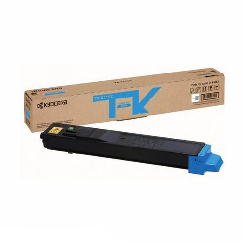 Toner imprimanta, Kyocera, TK8115, Albastru cyan 1 Toner imprimanta, Kyocera, TK8115, Albastru cyan