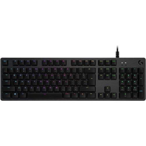 Tastatura Gaming Mecanica Logitech G512 Carbon RGB GX Brown Switch, USB (Negru) 1 Tastatura Gaming Mecanica Logitech G512 Carbon RGB GX Brown Switch, USB (Negru)