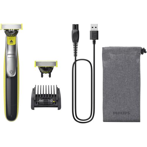 Aparat hibrid de barbierit si tuns barba Philips OneBlade 360 QP2734/31, pieptene reglabil 5 in 1, reincarcabil, umed si uscat, 60 min, USB-A, husa, capac de protectie, lama 360 inlocuibila suplimentara (Verde) 1 Aparat hibrid de barbierit si tuns barba Philips OneBlade 360 QP2734/31, pieptene reglabil 5 in 1, reincarcabil, umed si uscat, 60 min, USB-A, husa, capac de protectie, lama 360 inlocuibila suplimentara (Verde)