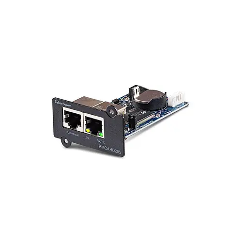 CyberPower RMCARD205 SNMP/HTTP Network Solution Card 1 CyberPower RMCARD205 SNMP/HTTP Network Solution Card