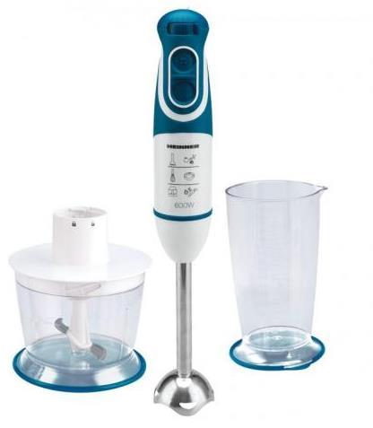 Mixer vertical Heinner CHARM HB-600BL, 600W, 0.7l (Alb-Turcoaz) 1 Mixer vertical Heinner CHARM HB-600BL, 600W, 0.7l (Alb-Turcoaz)