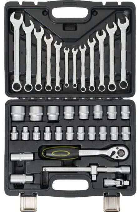 Trusa multifunctionala 37 piese Heinner CTSM013, material chrome-vanadium 1 Trusa multifunctionala 37 piese Heinner CTSM013, material chrome-vanadium