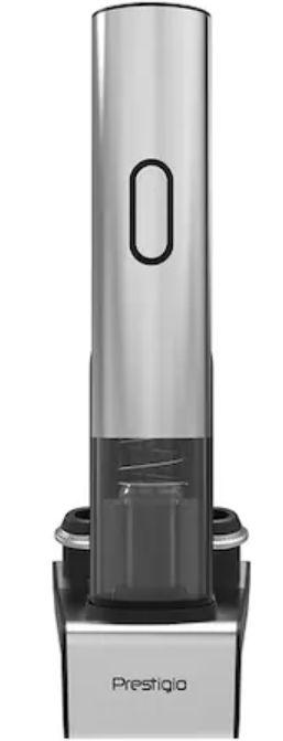 Tirbuson electric Prestigio Garda PWO105SL, Autonomie 50 sticle (Argintiu) 1 Tirbuson electric Prestigio Garda PWO105SL, Autonomie 50 sticle (Argintiu)
