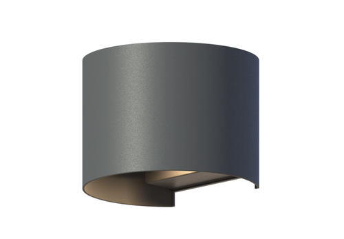 Lampa de perete de exterior LED Calex Verona, lumina alba calda 3000K, 7W, IP54 (Gri) 1 Lampa de perete de exterior LED Calex Verona, lumina alba calda 3000K, 7W, IP54 (Gri)