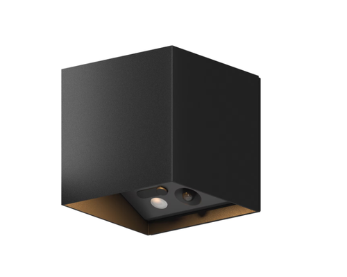 Lampa de perete de exterior LED Calex Volterra, reincarcabila, 7W, IP44 (Negru) 1 Lampa de perete de exterior LED Calex Volterra, reincarcabila, 7W, IP44 (Negru)