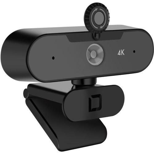 Camera web Dicota D31888, 4K/30fps, USB 2.0, Microfon digital dual integrat, Negru 1 Camera web Dicota D31888, 4K/30fps, USB 2.0, Microfon digital dual integrat, Negru