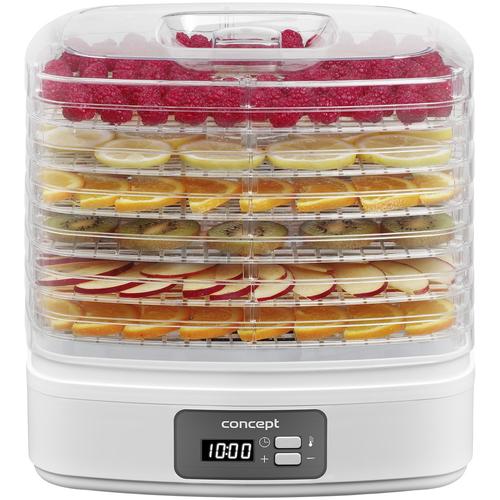 Deshidrator alimente Concept SO2080, fructe, legume, ciuperci, flori, ierburi, paste digital 260 W, control digital, 6 tavi 1 Deshidrator alimente Concept SO2080, fructe, legume, ciuperci, flori, ierburi, paste digital 260 W, control digital, 6 tavi