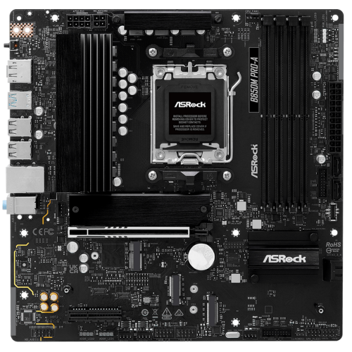Placa de baza ASRock B850M PRO-A, AMD B850, AM5, DDR5, mATX
