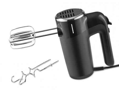 Mixer de mana Heinner HM-300BK, 300W, 5 viteze + turbo (Negru) 1 Mixer de mana Heinner HM-300BK, 300W, 5 viteze + turbo (Negru)