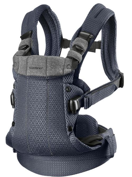 Ham anatomic BabyBjorn Harmony Anthracite, Pozitii multiple de purtare, 0-15 kg, 0-3 ani, 3D Mesh (Negru/Gri) 1 Ham anatomic BabyBjorn Harmony Anthracite, Pozitii multiple de purtare, 0-15 kg, 0-3 ani, 3D Mesh (Negru/Gri)