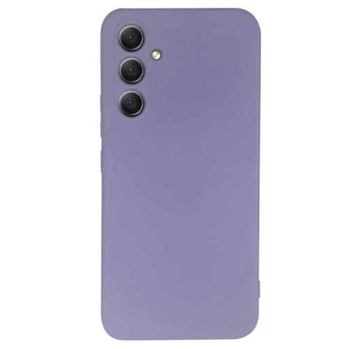 Husa de protectie Lemontti Silicon Soft Slim pentru Samsung Galaxy A54 5G, Lila 1 Husa de protectie Lemontti Silicon Soft Slim pentru Samsung Galaxy A54 5G, Lila