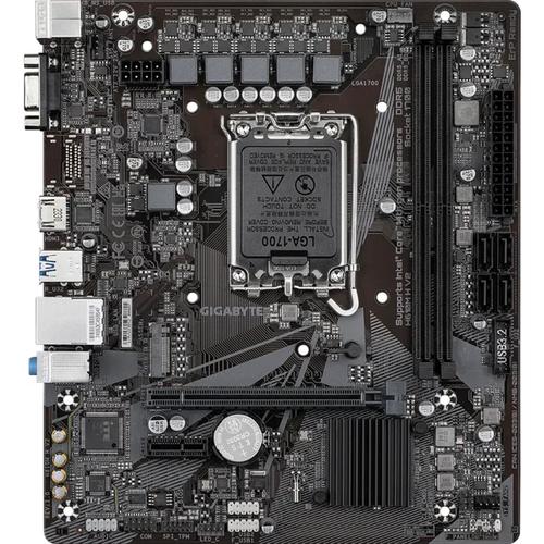 Placa de baza GIGABYTE H610M H V2, LGA 1700,  Intel H610, mATX