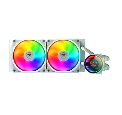 Cooler CPU Cougar Poseidon Elite, 2200 rpm, ARGB 240 (Alb) 1 Cooler CPU Cougar Poseidon Elite, 2200 rpm, ARGB 240 (Alb)