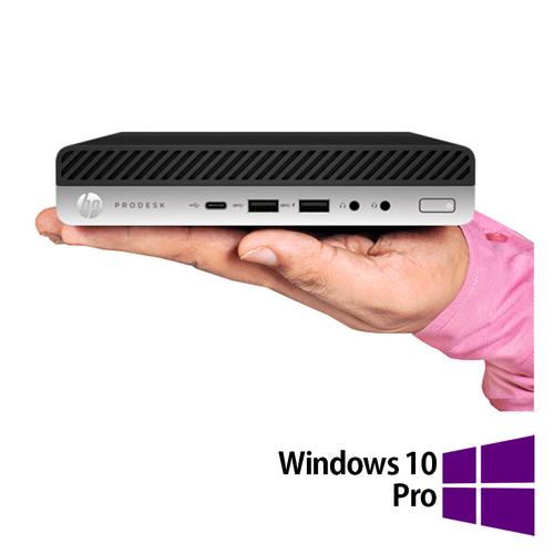 Calculator Sistem PC Refurbished HP ProDesk 800 G3 Mini PC, Intel Core i7-6700T 2.80GHz, 8GB DDR4, 256GB SSD + Windows 10 Pro 1 Calculator Sistem PC Refurbished HP ProDesk 800 G3 Mini PC, Intel Core i7-6700T 2.80GHz, 8GB DDR4, 256GB SSD + Windows 10 Pro