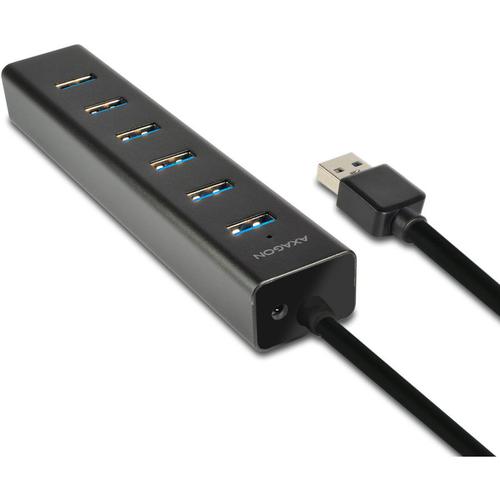 Hub USB AXAGON HUE-SA7BP, 7 x USB 3.0 1 Hub USB AXAGON HUE-SA7BP, 7 x USB 3.0