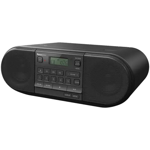 Radio portabil Panasonic RX-D550E-K, 20W, Bluetooth, CD, USB, Tuner FM, Negru 1 Radio portabil Panasonic RX-D550E-K, 20W, Bluetooth, CD, USB, Tuner FM, Negru