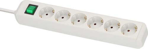 Prelungitor Brennenstuhl 1159520400, 6 prize, 3 m, intrerupator (Alb) 1 Prelungitor Brennenstuhl 1159520400, 6 prize, 3 m, intrerupator (Alb)