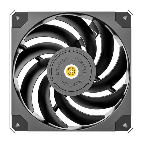 Ventilator Montech Metal 120, PWM, 120 mm, Negru 1 Ventilator Montech Metal 120, PWM, 120 mm, Negru
