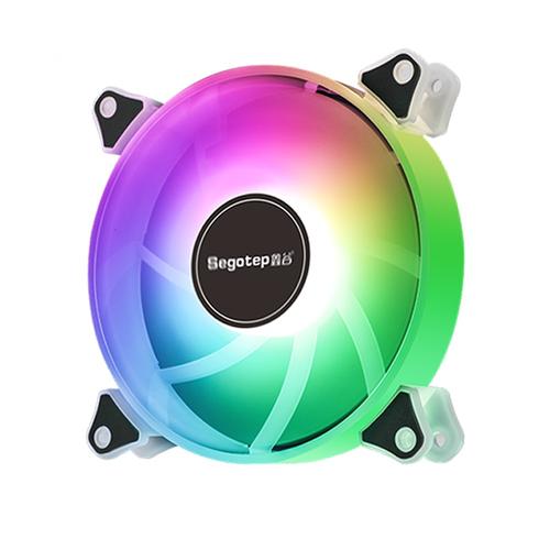 Ventilator Segotep Romantic 120mm iluminare Rainbow 1 Ventilator Segotep Romantic 120mm iluminare Rainbow
