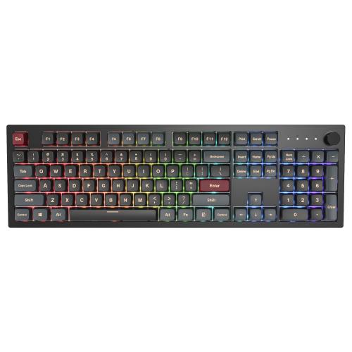 Tastatura Gaming Montech MKey Darkness RGB Gateron G Pro 2.0 Red Mecanica 1 Tastatura Gaming Montech MKey Darkness RGB Gateron G Pro 2.0 Red Mecanica