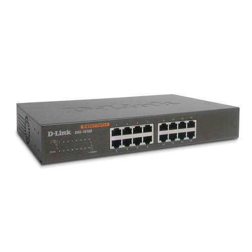 Switch D-Link Gigabit BaseT, Desktop, Unmanaged, 16x1000 1 Switch D-Link Gigabit BaseT, Desktop, Unmanaged, 16x1000