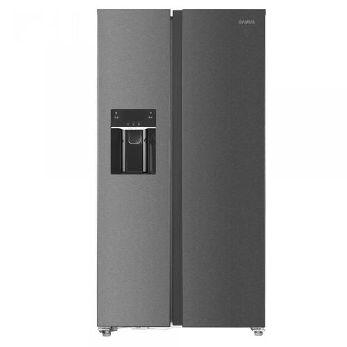 Side by side Samus SSX-670NFIDE, 513 L, Full No Frost, Afisaj LCD, Dozator apa si gheata, Clasa energetica E (Inox/Argintiu) 1 Side by side Samus SSX-670NFIDE, 513 L, Full No Frost, Afisaj LCD, Dozator apa si gheata, Clasa energetica E (Inox/Argintiu)