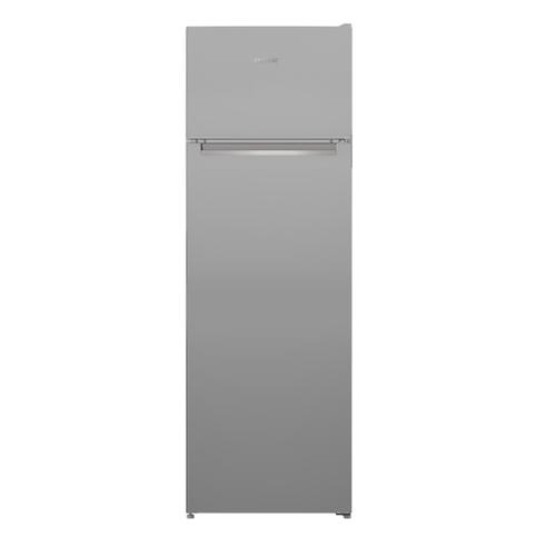 Frigider cu doua usi Arctic AD54280M40S, 250 l, Clasa E, Garden Fresh, Iluminare LED, H 166.3 cm (Argintiu)