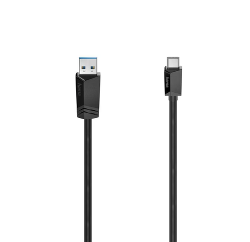 Cablu date Hama 200657, USB C - USB, 1m (Negru) 1 Cablu date Hama 200657, USB C - USB, 1m (Negru)