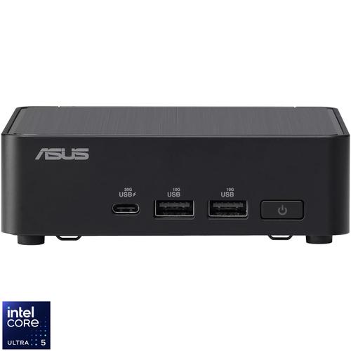 Calculator Barebone Asus NUC 14 Pro RNUC14RVKU500002I cu procesor Intel® Core™ Ultra 5 125H pana la 4.5 GHz, fara RAM, fara stocare, Intel® Arc™ Graphics, No OS, EU cord (Negru)