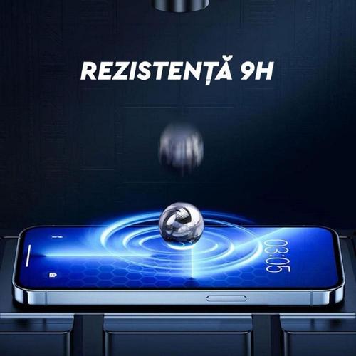 Folie Sticla Lemontti Full Fit iPhone 16 Plus, Negru 1 Folie Sticla Lemontti Full Fit iPhone 16 Plus, Negru