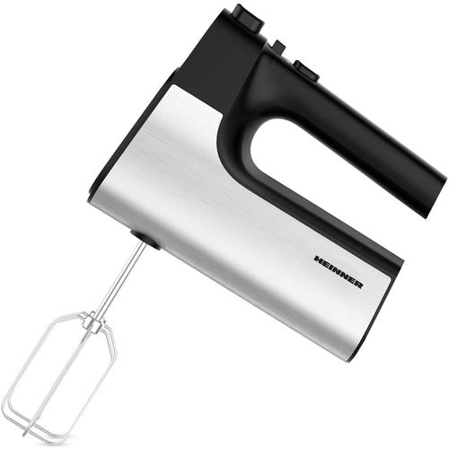 Mixer de mana Heinner HM-500BKSS, 500 W, viteza variabila (Negru/Inox) 1 Mixer de mana Heinner HM-500BKSS, 500 W, viteza variabila (Negru/Inox)