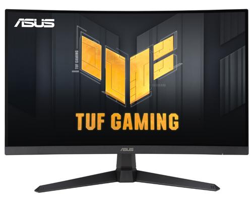Monitor Fast VA LED ASUS TUF Gaming 27inch VG27VQM1B, Full HD (1920 x 1080), HDMI, DisplayPort, Boxe, Ecran curbat, 280 Hz, 1 ms (Negru)
