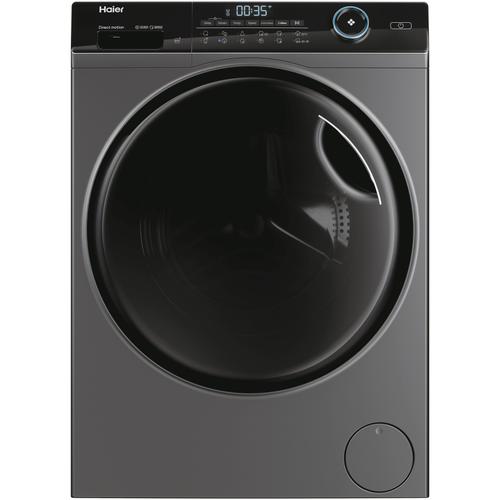 Masina de spalat rufe Haier HW80-B14959S8U1S, 8 kg, 1400 RPM, Motor Direct Motion, Wi-Fi, Refresh, ABT, Steam, iTime, Pillow Drum, Dual Spray, Clasa A (Antracit)