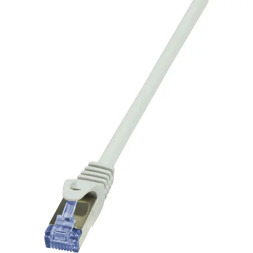 Cablu S/FTP LOGILINK Cat7, LSZH, cupru, 600MHz, mufe RJ45 Cat6a, 5 m, gri, AWG26, dublu ecranat CQ4072S 1 Cablu S/FTP LOGILINK Cat7, LSZH, cupru, 600MHz, mufe RJ45 Cat6a, 5 m, gri, AWG26, dublu ecranat CQ4072S