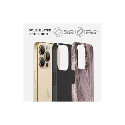 Husa Burga iPhone 13 Pro Max, Dual Layer, Golden Taupe (Multicolor) 1 Husa Burga iPhone 13 Pro Max, Dual Layer, Golden Taupe (Multicolor)