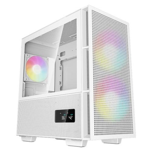 Carcasa DEEPCOOL CH360 DIGITAL, Middle Tower, ARGB (Alb) 1 Carcasa DEEPCOOL CH360 DIGITAL, Middle Tower, ARGB (Alb)