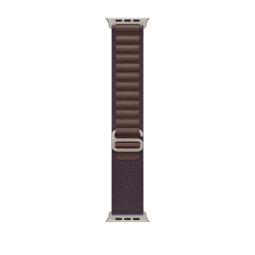 Curea Smartwatch Apple MT5N3ZM/A pentru Watch 49mm, Alpine Loop, Small (Indigo)