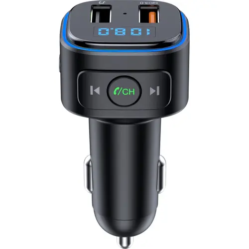 Modulator FM Bluetooth Serioux ABFM46, QC 3.0, USB 1 Modulator FM Bluetooth Serioux ABFM46, QC 3.0, USB