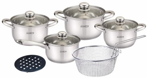 Set gatit Heinner HR-MSF-8178, 10 piese (Inox) 1 Set gatit Heinner HR-MSF-8178, 10 piese (Inox)