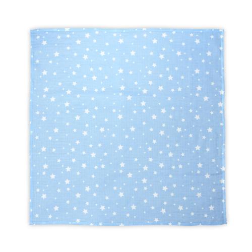 Scutec pled muselina Lorelii Aquatic with Stars, 80 x 80 cm 1 Scutec pled muselina Lorelii Aquatic with Stars, 80 x 80 cm