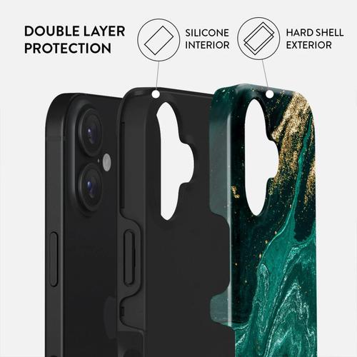 Husa Burga Dual Layer Emerald Pool pentru iPhone 16 1 Husa Burga Dual Layer Emerald Pool pentru iPhone 16