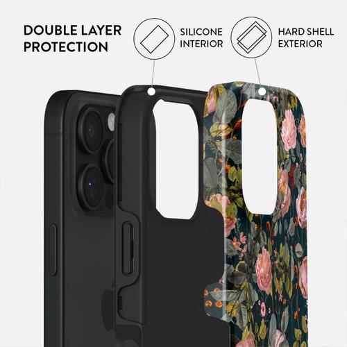 Husa Burga Dual Layer Bloomy Garden pentru iPhone 16 Pro Max 1 Husa Burga Dual Layer Bloomy Garden pentru iPhone 16 Pro Max