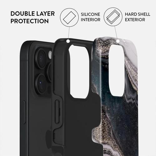 Husa Dual Layer Magic Night Burga pentru iPhone 16 Pro Max, Multicolor 1 Husa Dual Layer Magic Night Burga pentru iPhone 16 Pro Max, Multicolor