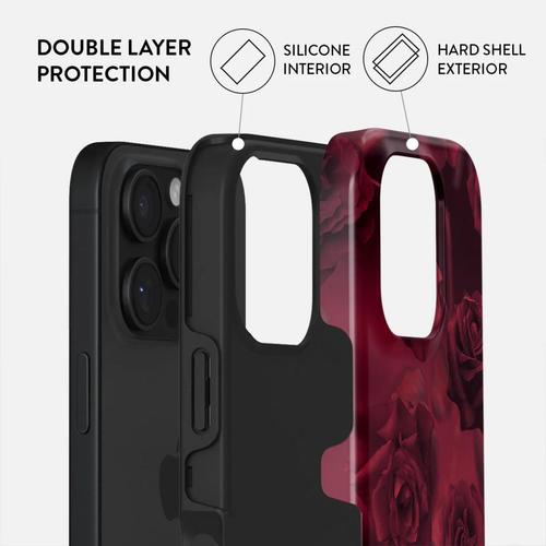 Husa Dual Layer Femme Fatale Burga pentru iPhone 16 Pro Max, Rosu 1 Husa Dual Layer Femme Fatale Burga pentru iPhone 16 Pro Max, Rosu
